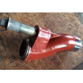 Junjin concrete pump spare parts s transfer tube s pipe s valve